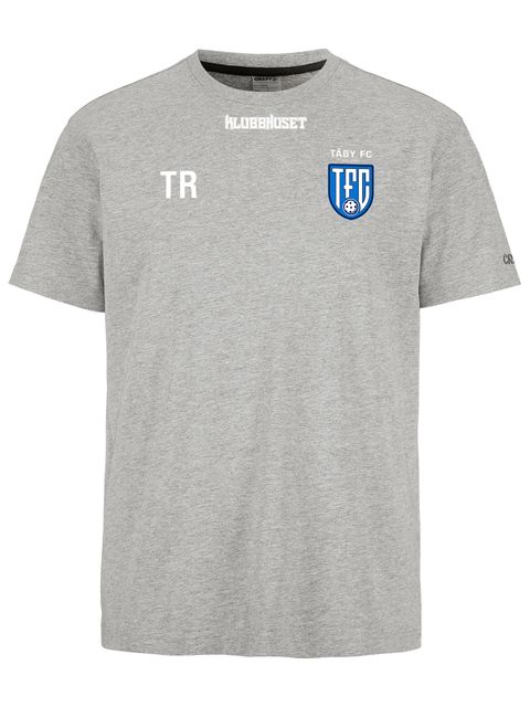 Craft T-shirt COMMUNITY 2.0, Grey Melange (Täby FC)